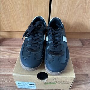 Call It Spring Black Vegan Women's Shoes